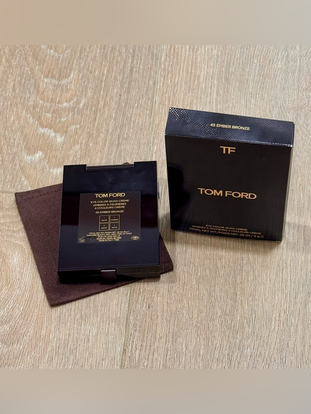 Tom Ford Runway Eye Color Quad Crème - 45 Ember Rose - Picture 8 of 8